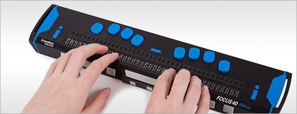 exemple de tablette braille