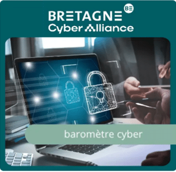 Image sur le baromètre 2025 de Bretagne Cyber Alliance