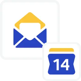 Logos des services Messages et Calendrier